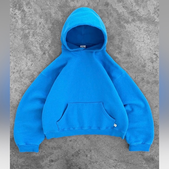 AKIMBO Hoodie in Cobalt Blue - Picture 1 of 6